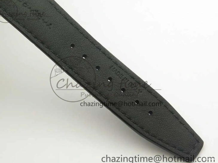 MIROTIME 0520 Portofino Automatic SS MKF 1:1 Best Edition White Dial On Black Leather Strap MIYOTA 9015 V Original 7204